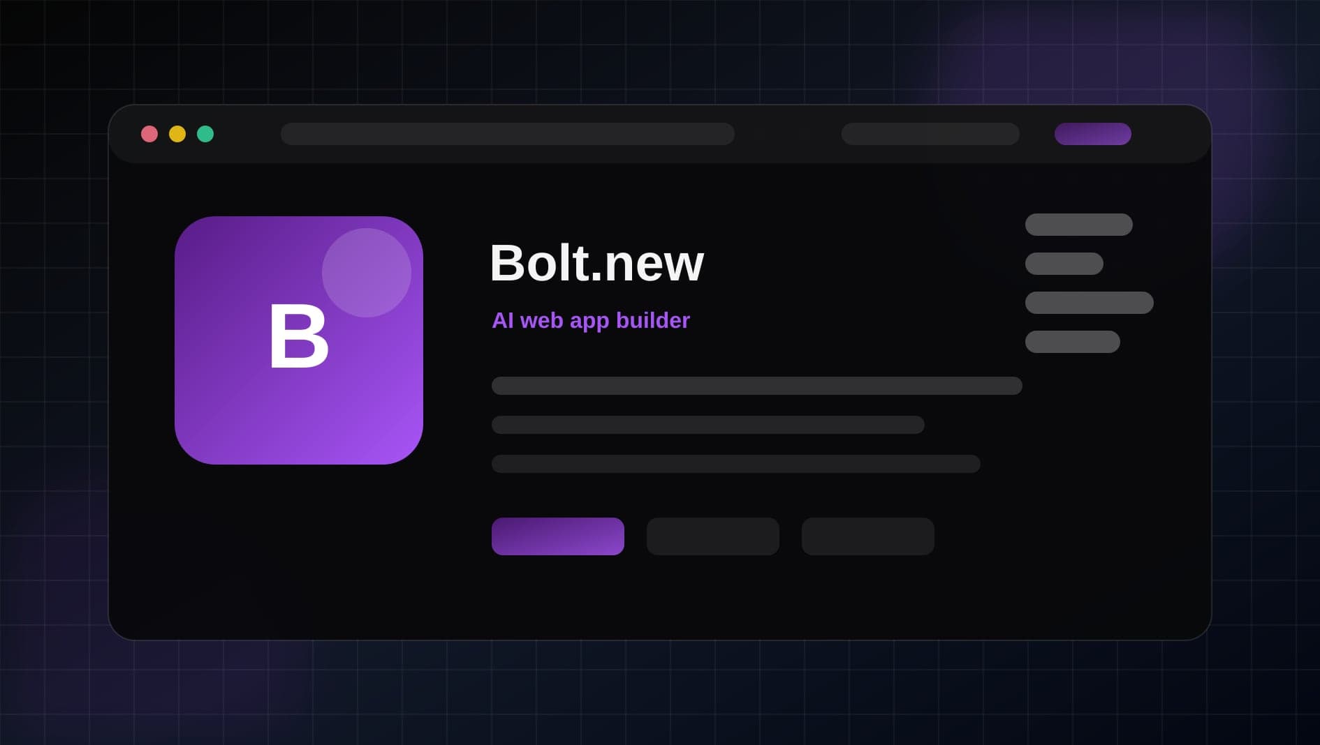 Bolt.new visual overview