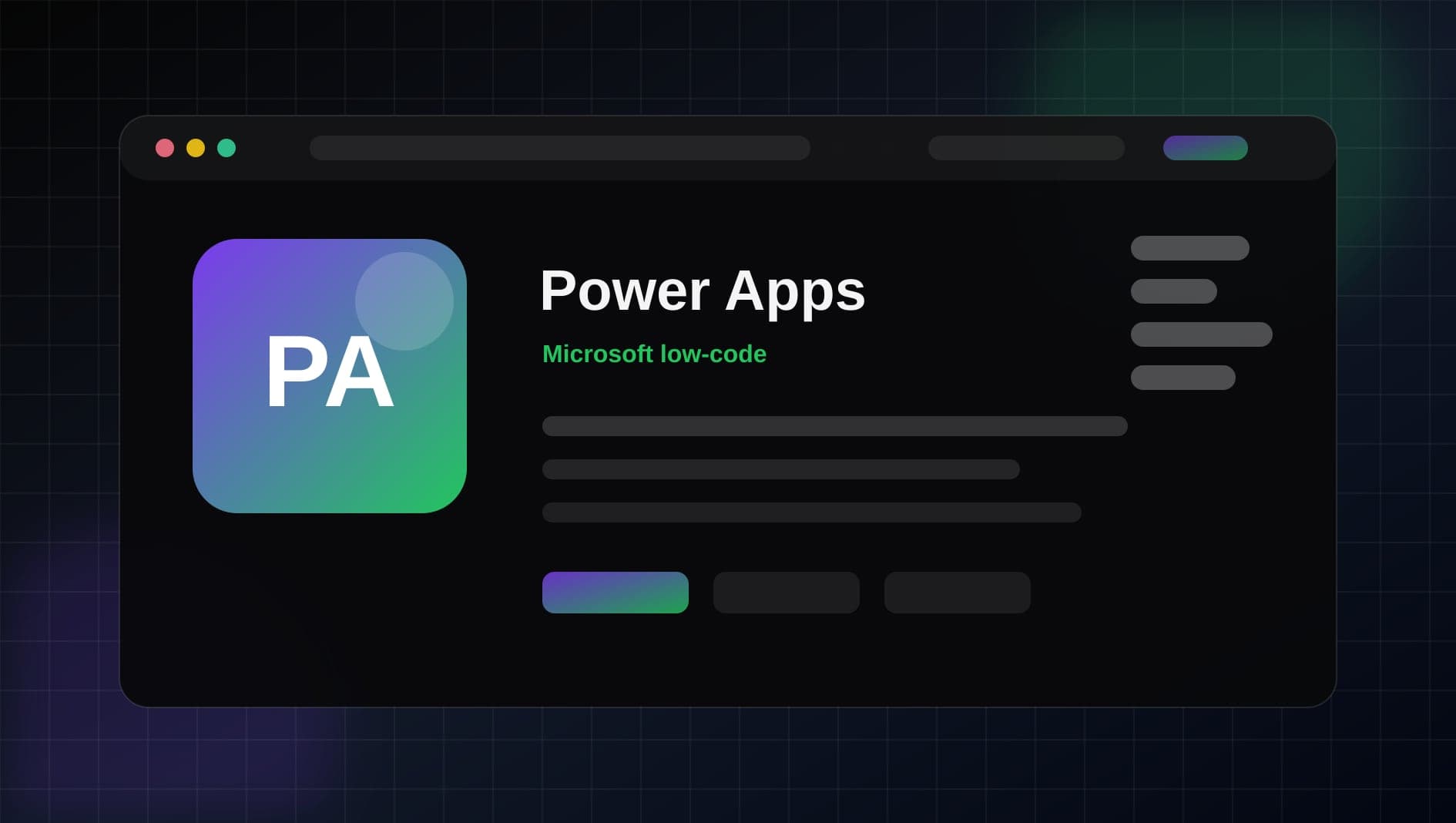 Microsoft Power Apps visual overview