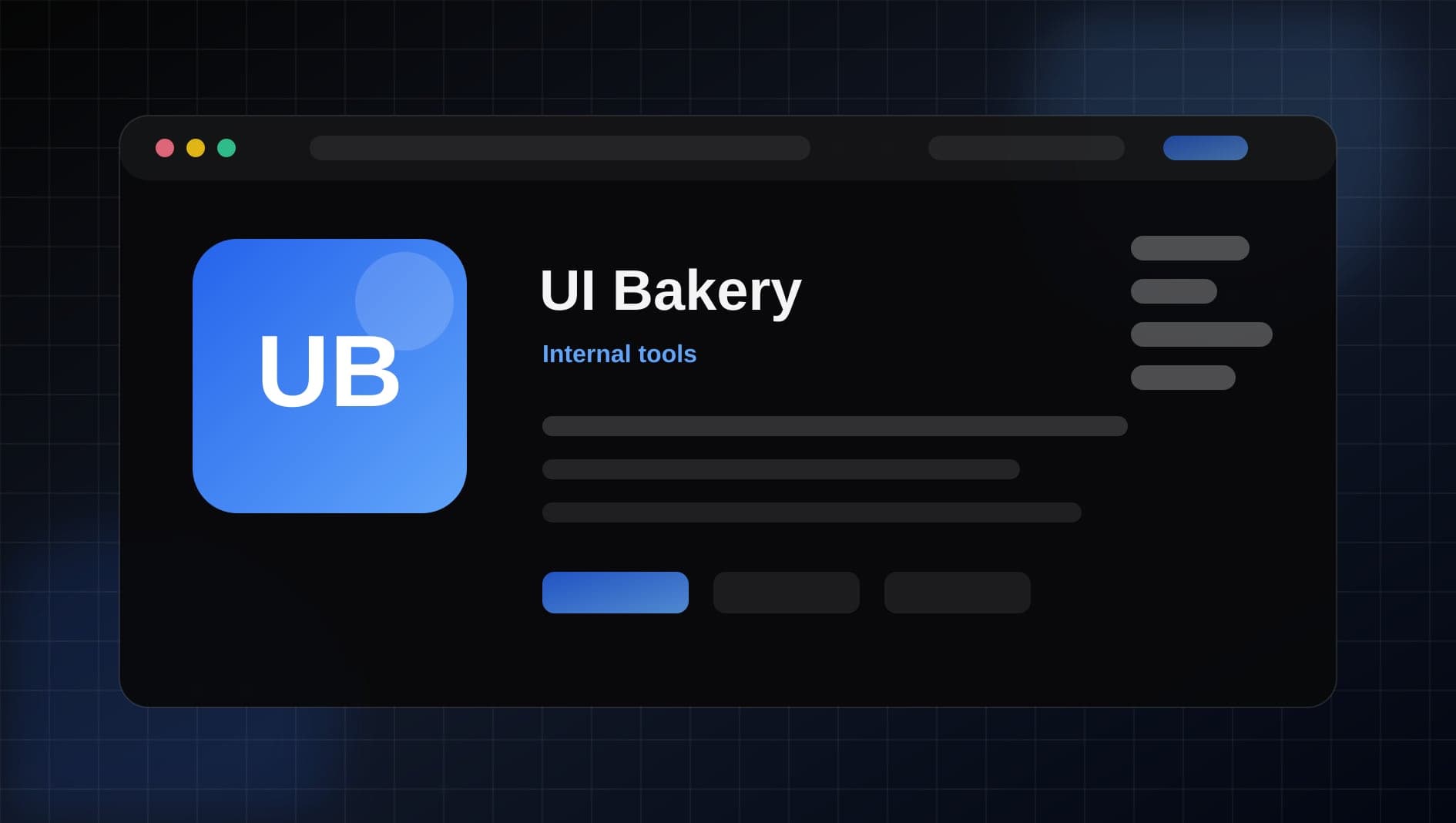 UI Bakery visual overview